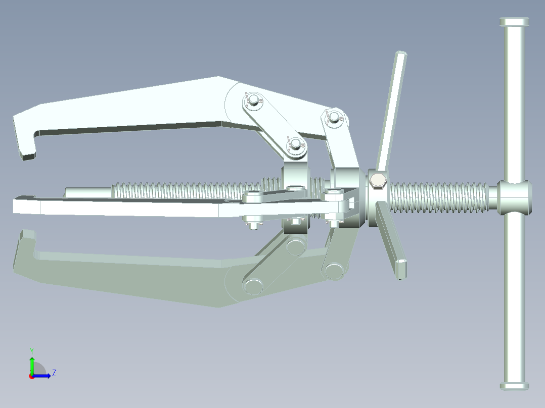 Puller轴承拉马器左视图
