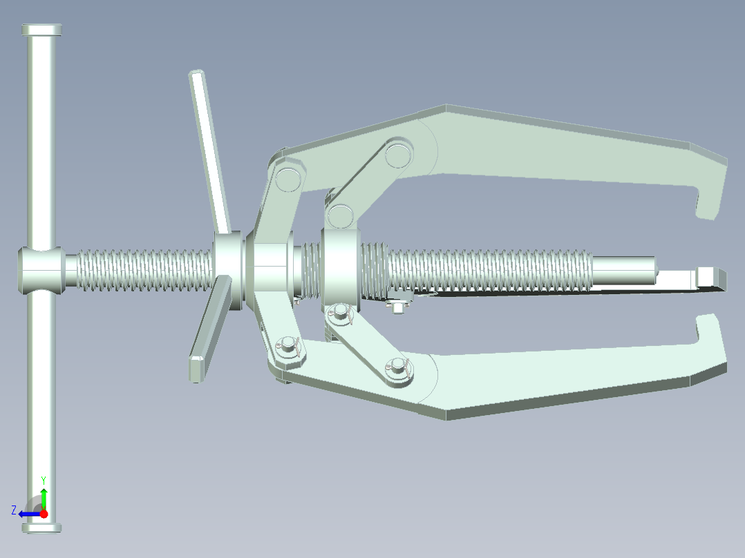Puller轴承拉马器右视图