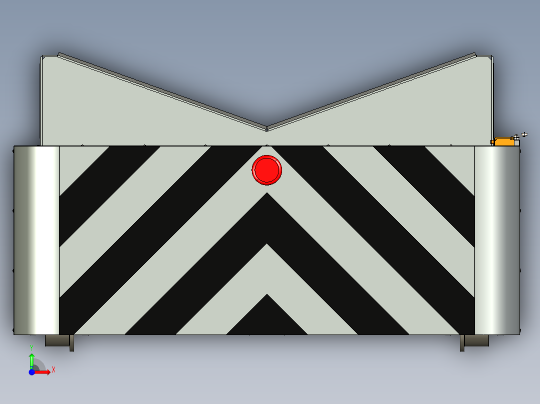 转运车20T前视图