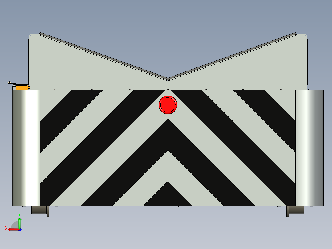 转运车20T后视图