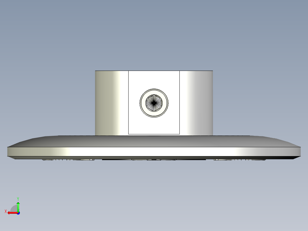 FESTO真空发生器及真空吸盘三维模型 389389后视图