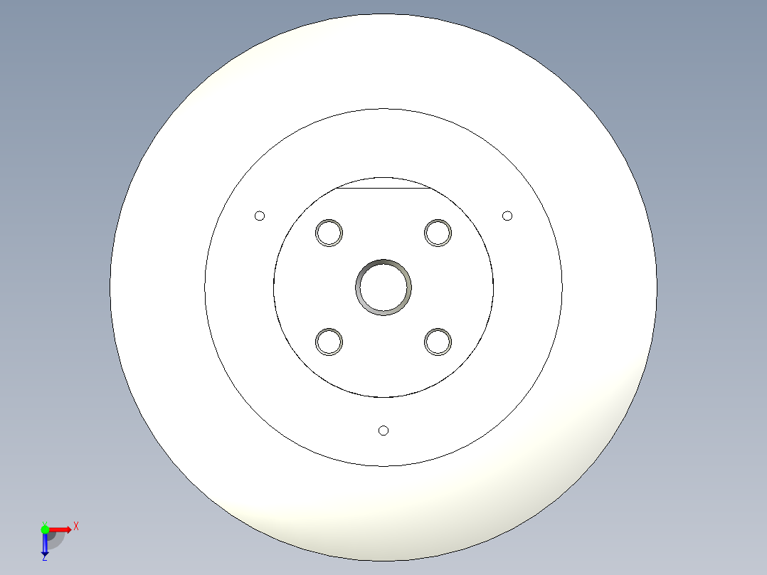 FESTO真空发生器及真空吸盘三维模型 389389俯视图