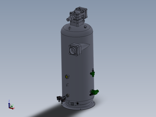 压力容积、钢制的储气罐