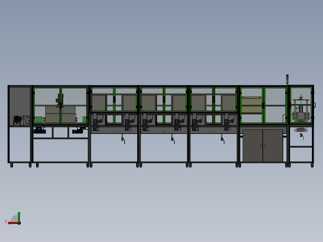 湿法纺丝机  sw18后视图
