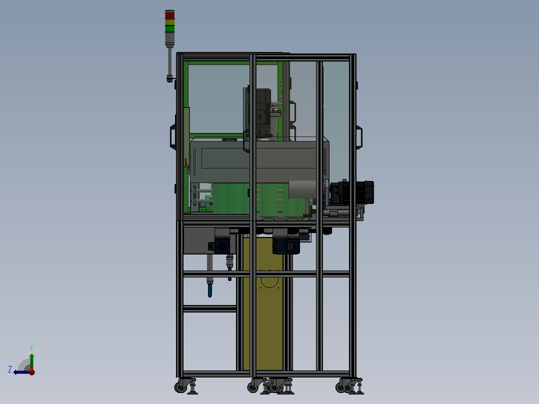 湿法纺丝机  sw18右视图