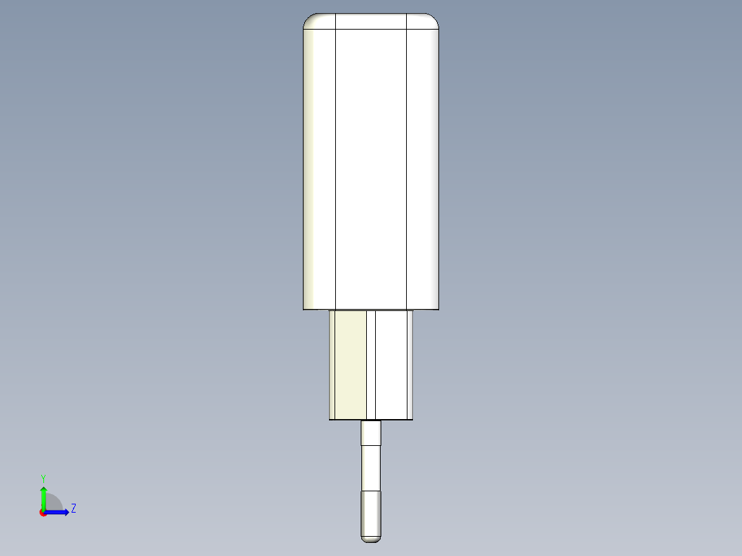 适配器高效连接解决方案的3d设计1快照1左视图