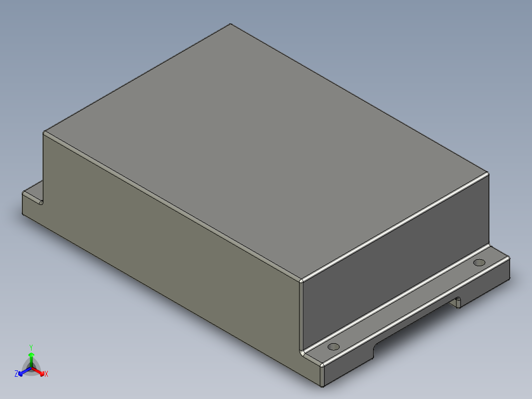 遥控接收器LGW-CAN-RX正等轴测图