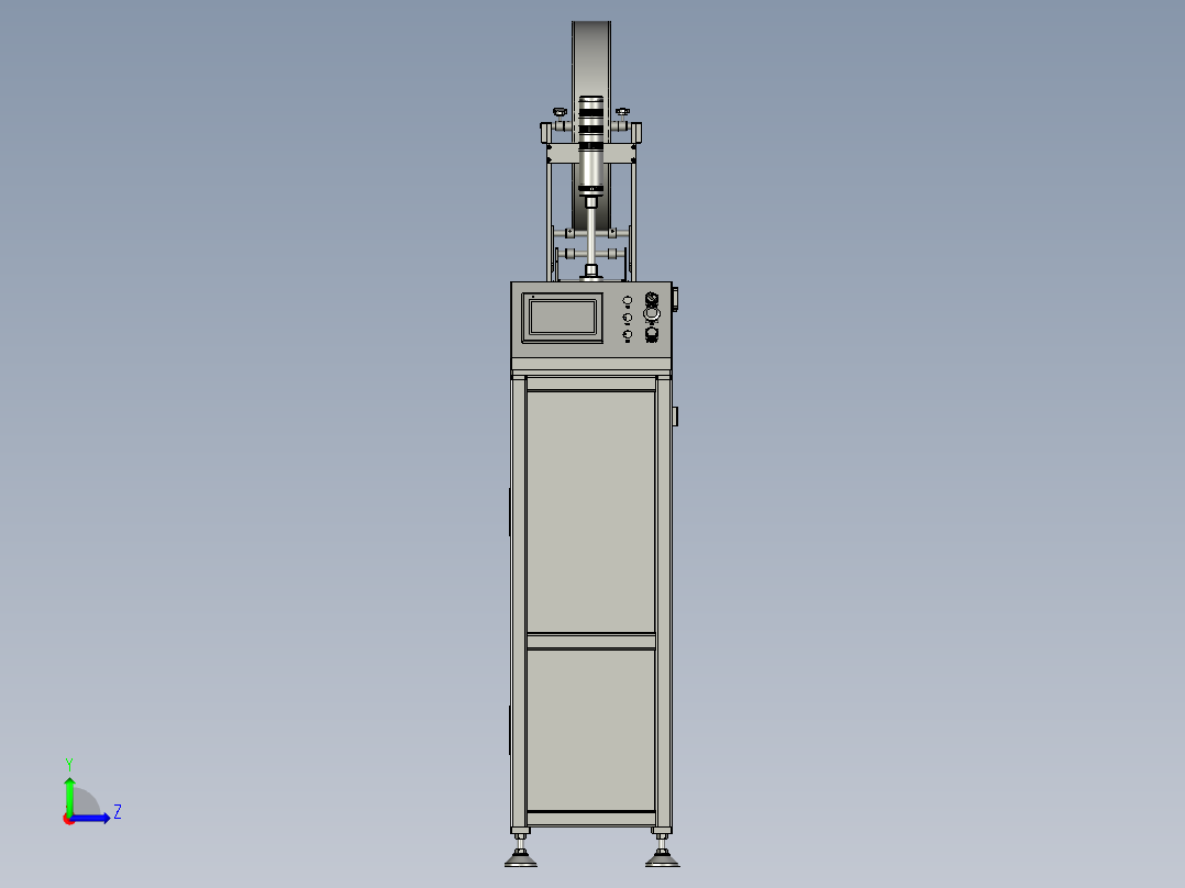 HLCY06-00-00-00套袋机总装左视图