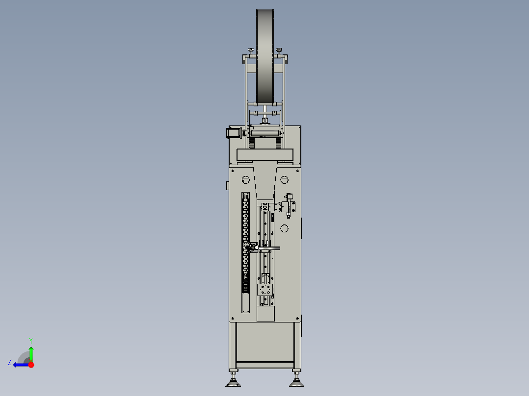 HLCY06-00-00-00套袋机总装右视图