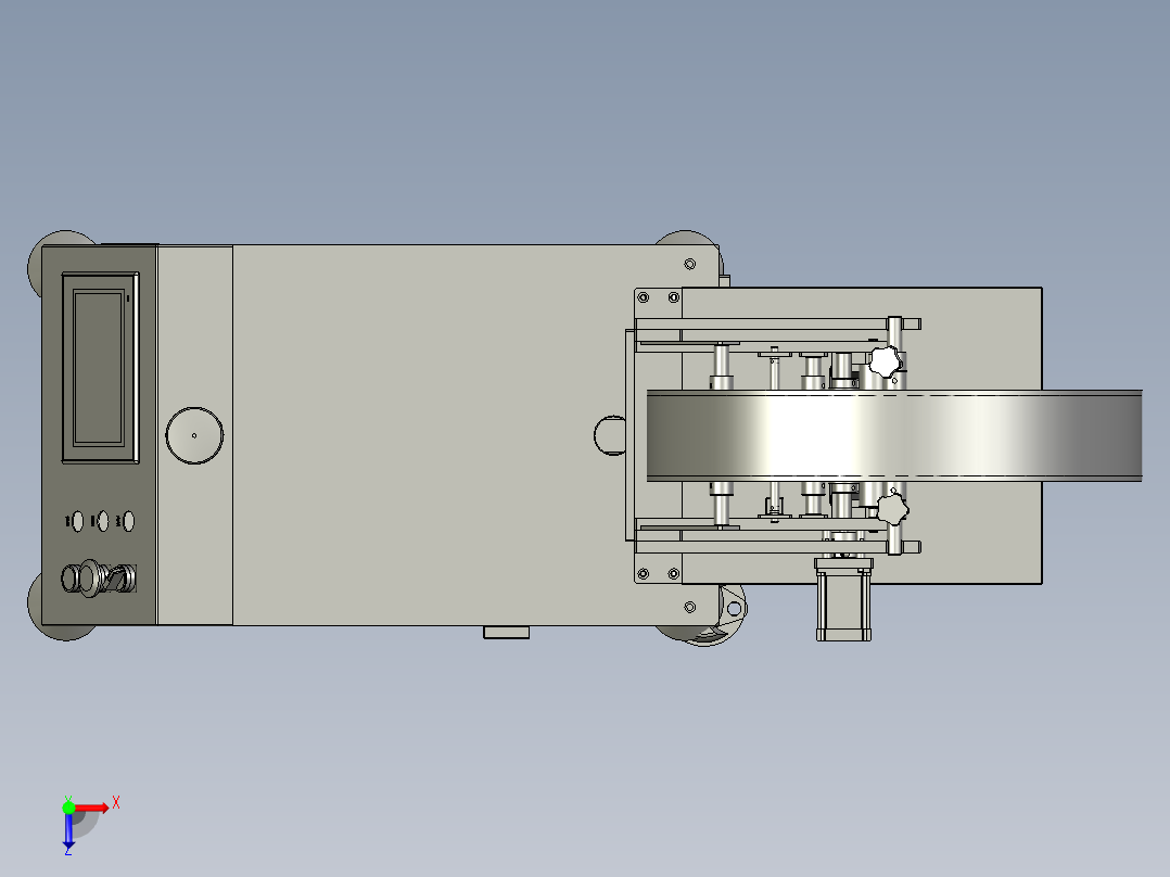HLCY06-00-00-00套袋机总装俯视图