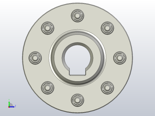联轴器1左视缩略图