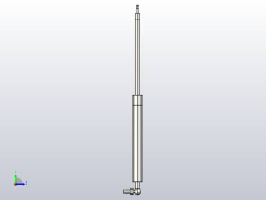 gsb22-e-d-s140_asm氮气弹簧左视缩略图
