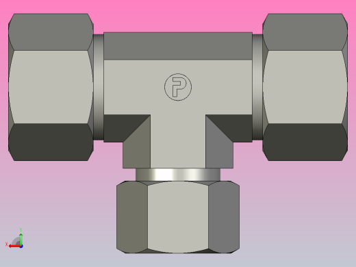 EO管接头三通异径管TR20 16 20SCF.igs后视缩略图