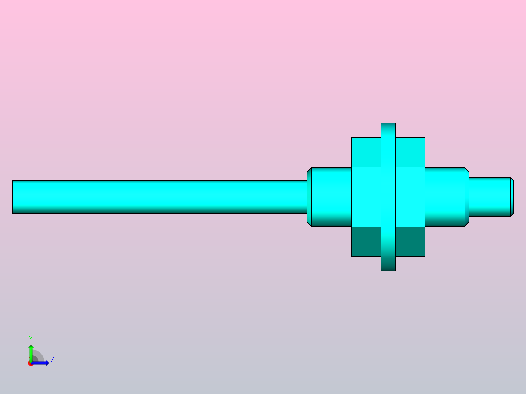 深浦光纤传感器 SP-278左视图
