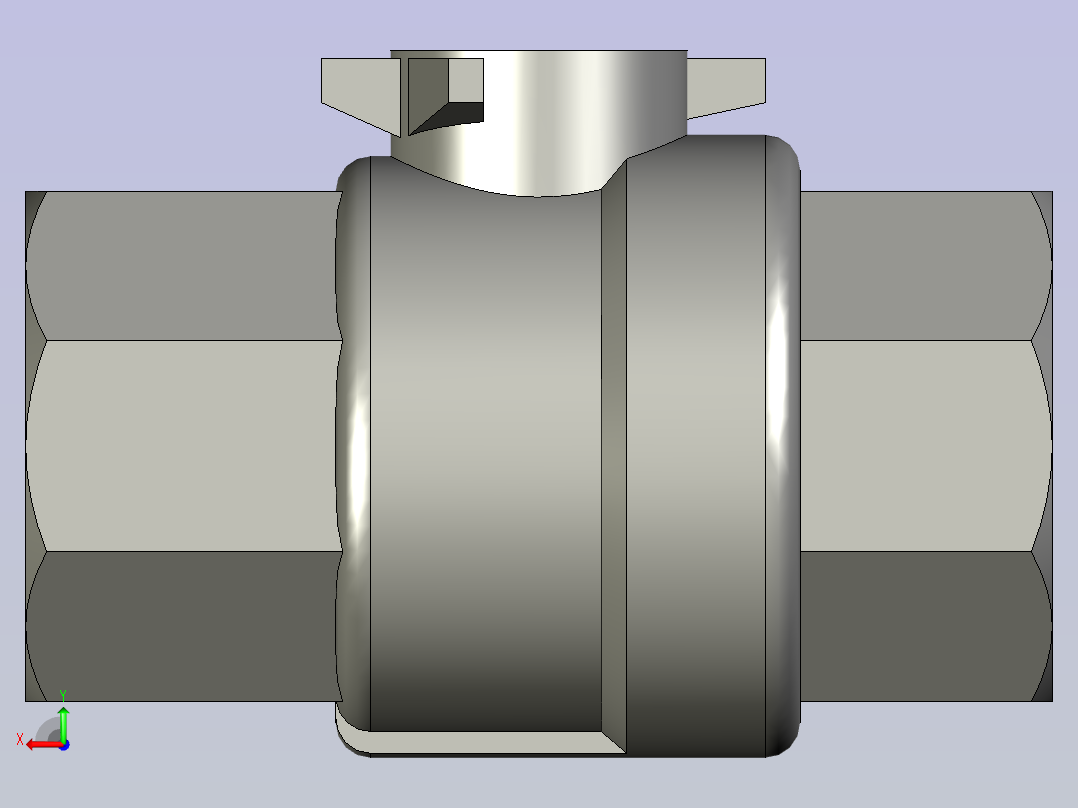 内丝活接-4分-304后视图
