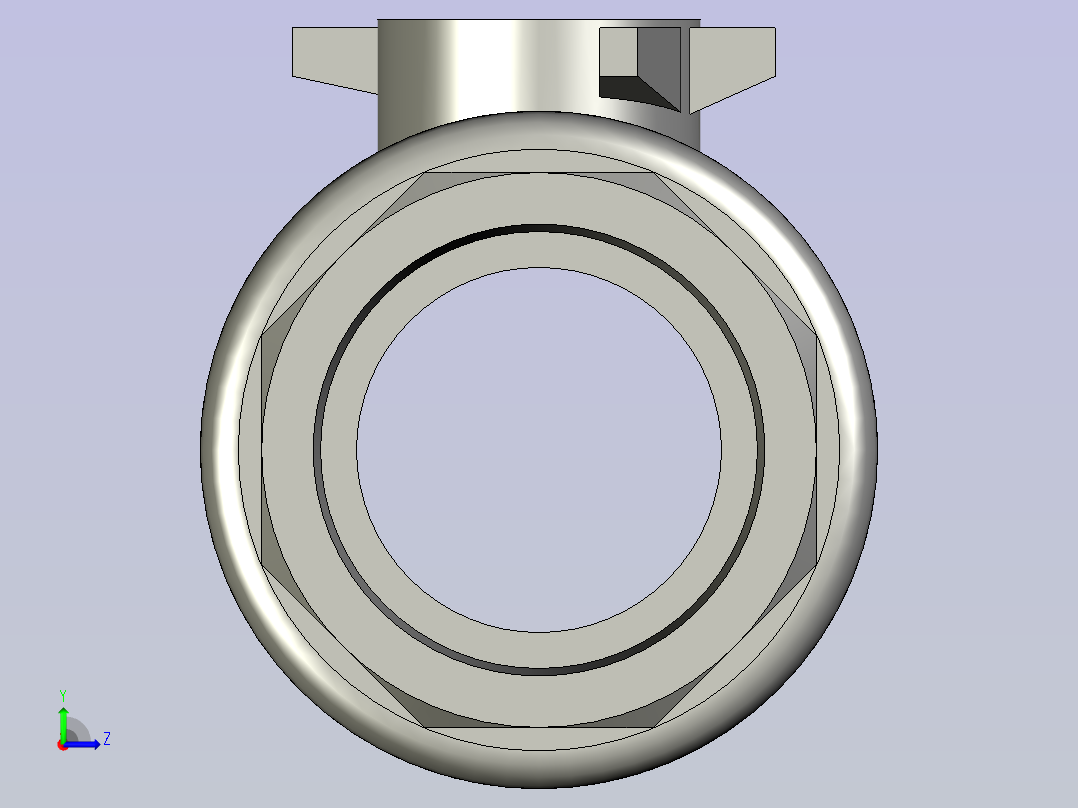 内丝活接-4分-304左视图
