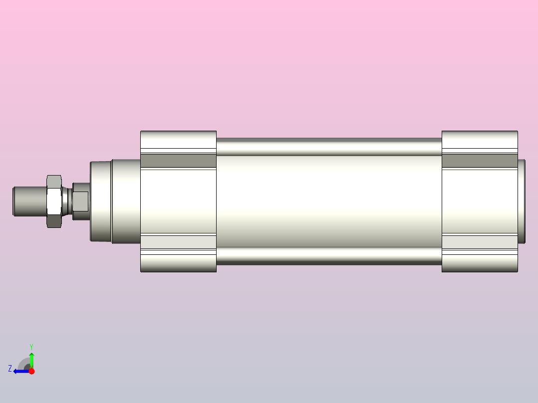 FESTO气缸DSBG-63-80-PPSA-N3---_0_右视图