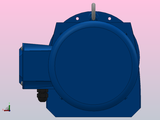 RF167法兰轴伸式安装斜齿轮减速机RF167-Y110-4P-315S-M1-0°-Φ660后视缩略图