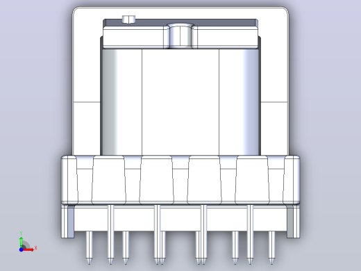 变压器铁氧体 PWM“S5”前视缩略图