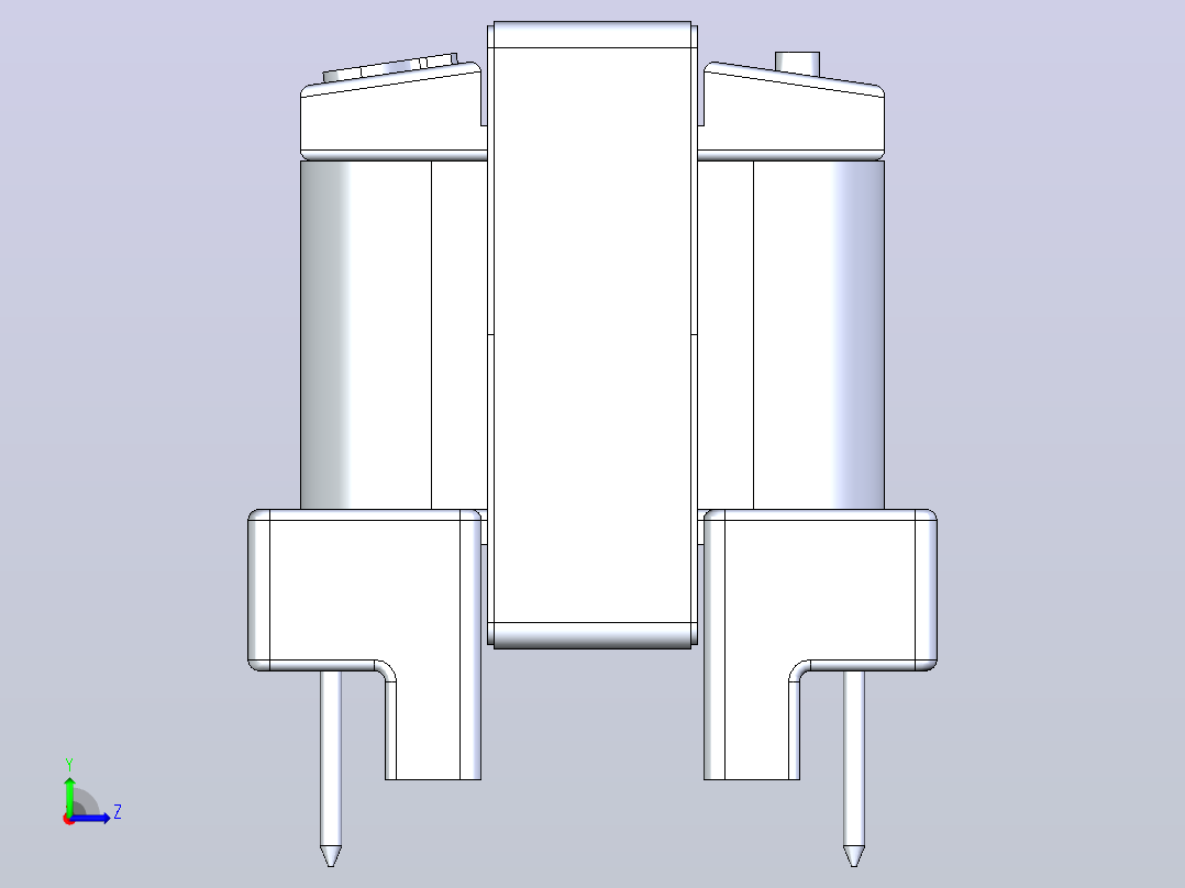 变压器铁氧体 PWM“S5”左视图