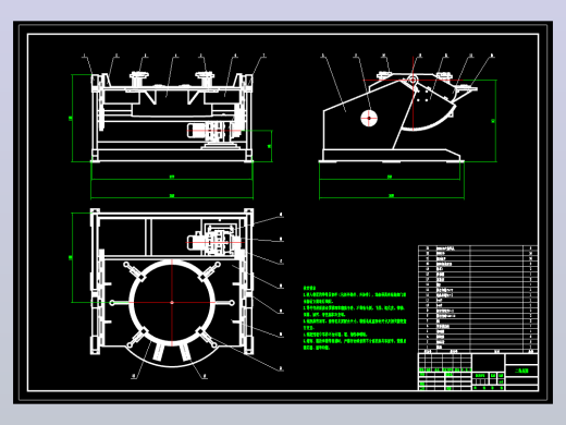 变位机焊接工装CAD