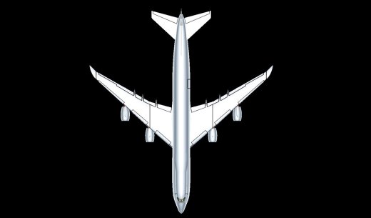 747-8F货机实体装配模型缩略图