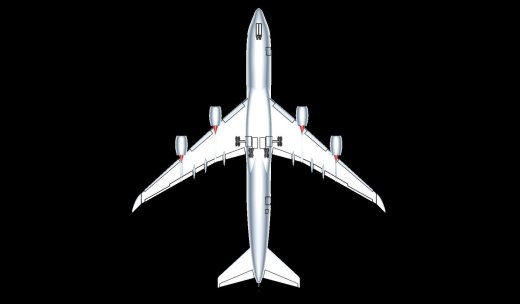 747-8F货机实体装配模型缩略图