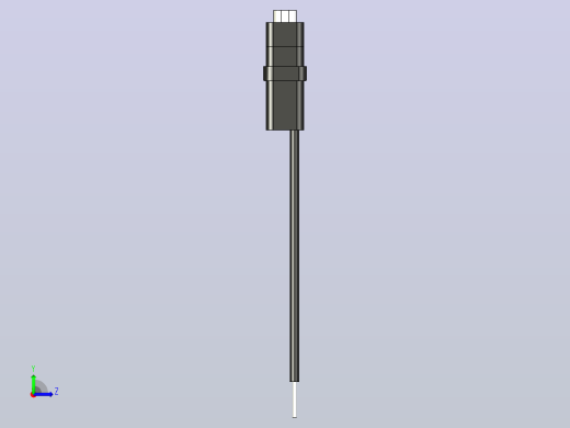 4线母USB型连接器左视缩略图