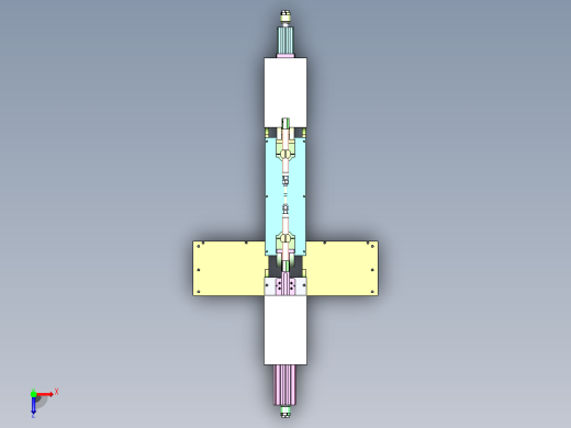 AXT-300 汽车半轴花键滚压成型机俯视缩略图