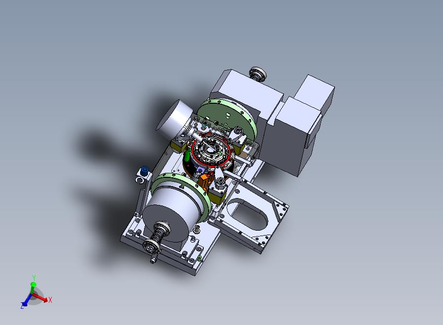A62-油泵前壳体OP10夹具图主视图