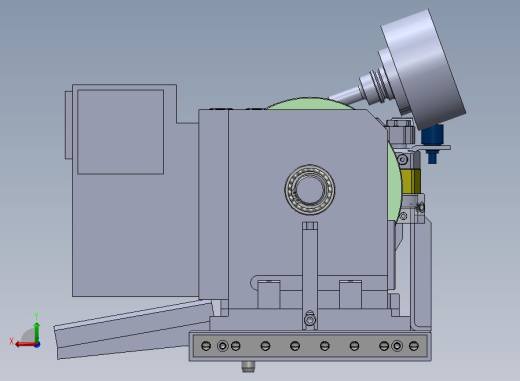 A62-油泵前壳体OP10夹具图后视缩略图