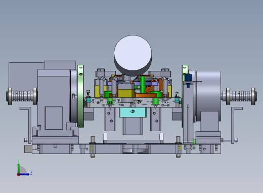 A62-油泵前壳体OP10夹具图左视缩略图