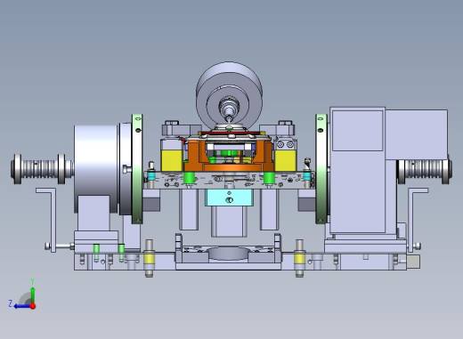 A62-油泵前壳体OP10夹具图右视缩略图