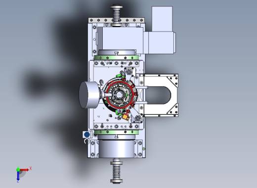 A62-油泵前壳体OP10夹具图俯视缩略图
