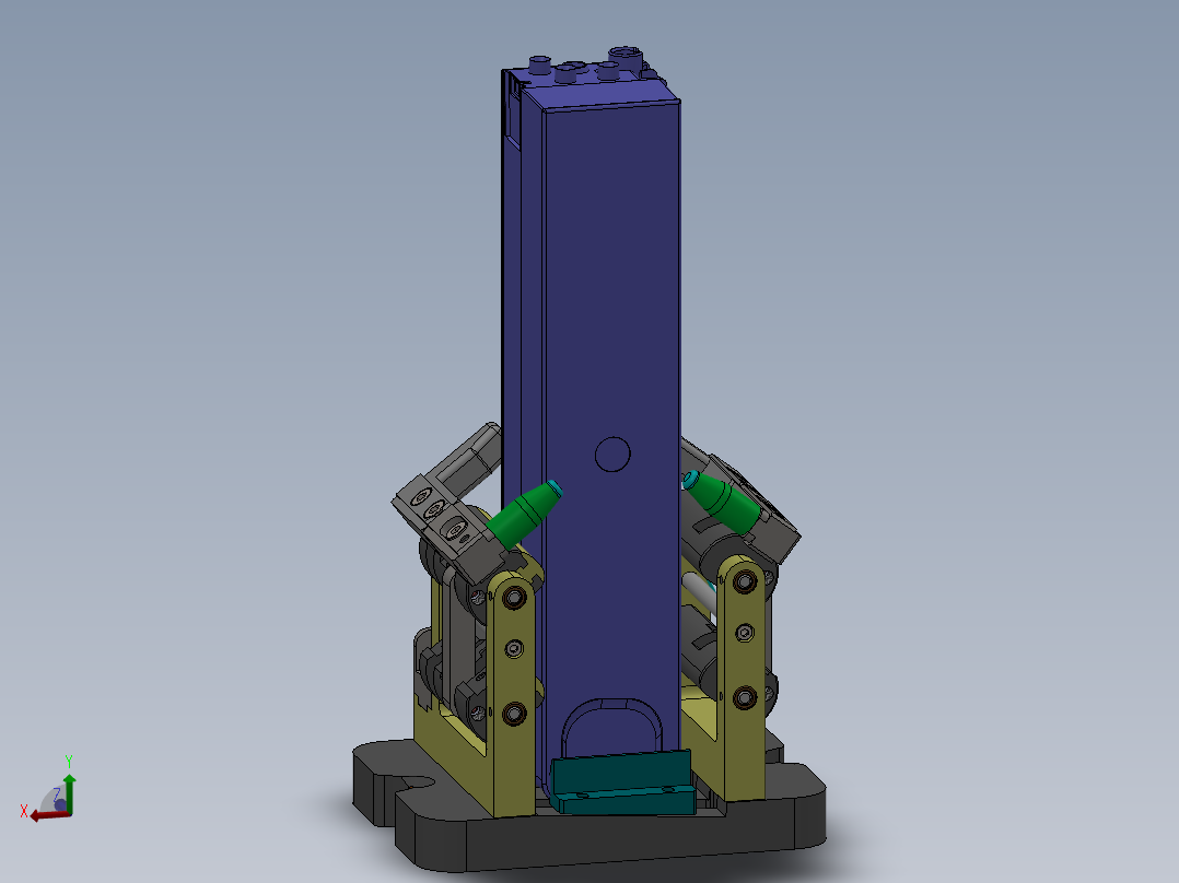 弹性离线双向侧夹居中定位sw17可编辑