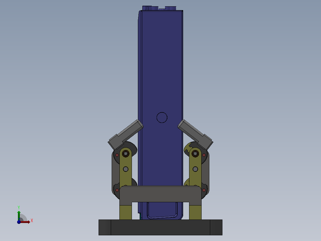 弹性离线双向侧夹居中定位sw17可编辑后视图
