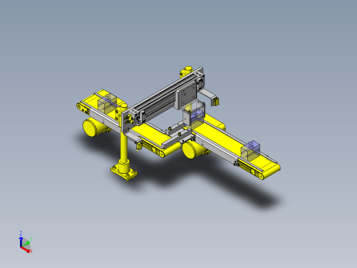 平行(同方向)输送机移载装置