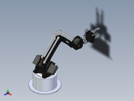 robotic arm v1正等轴测缩略图