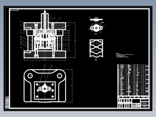 端盖冲压成形工艺及模具设计【自行车脚蹬内板】