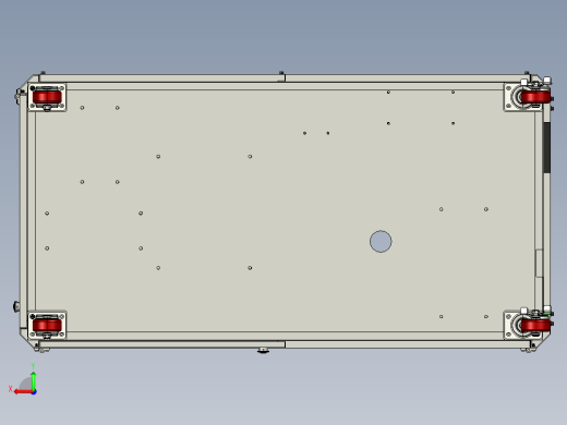 注塑机集中供料系统3D图纸后视缩略图