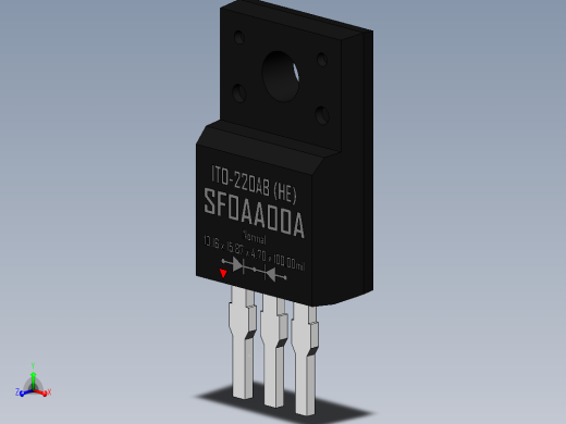 二极管-ITO-220AB