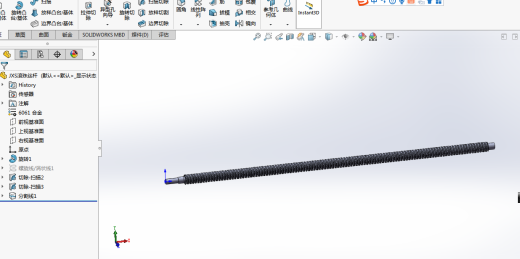 圆柱坐标伸缩上下机械臂缩略图