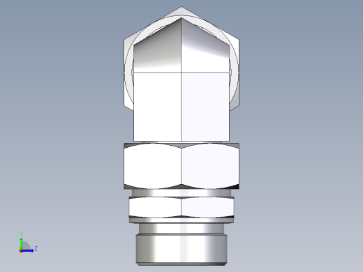 卡套式工业通用硬管接头EO_Assembled_adjustable_standpipe_elbow_EVW42LR71左视缩略图