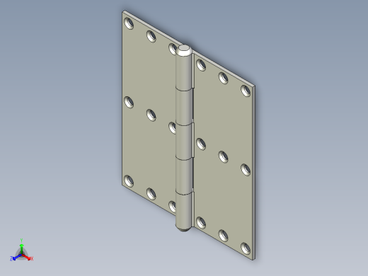 门铰链-Door_Hinge-70x161-7-6-3-3正等轴测缩略图
