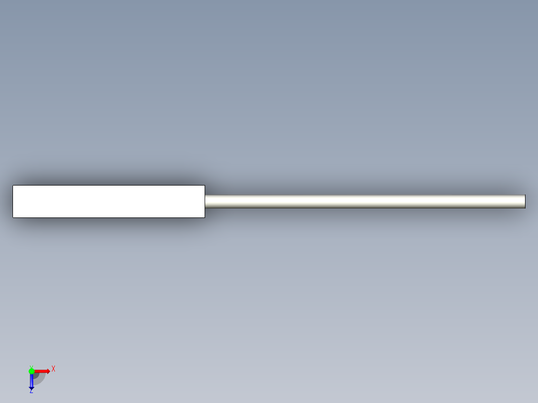 槽型光纤FT-U80俯视图