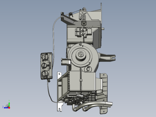汽车暖风机总成右视缩略图