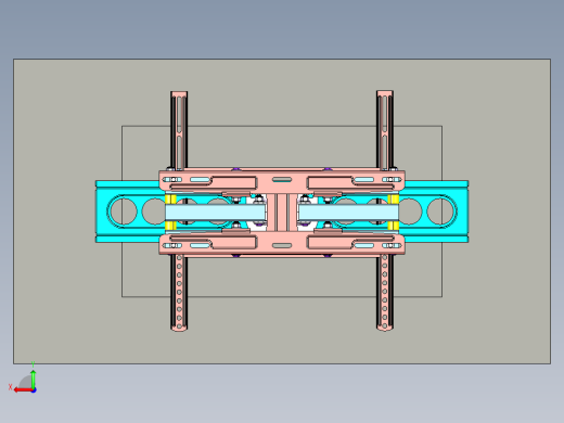 适用于 40 英寸至 65 英寸平面屏幕的平板铰接安装座电视挂壁架后视缩略图