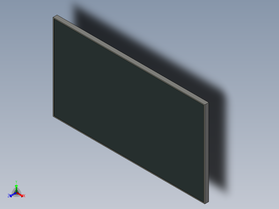 适用于 40 英寸至 65 英寸平面屏幕的平板铰接安装座电视挂壁架正等轴测图
