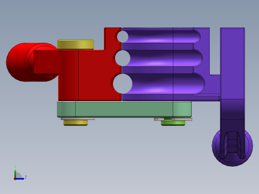 弯管机左视缩略图