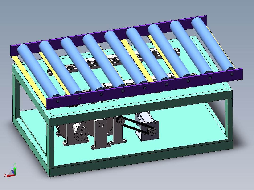 极尽式送料主视图